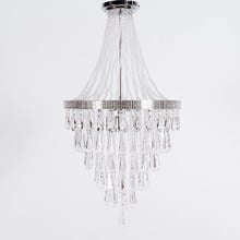 Empire Large Glass Chandelier